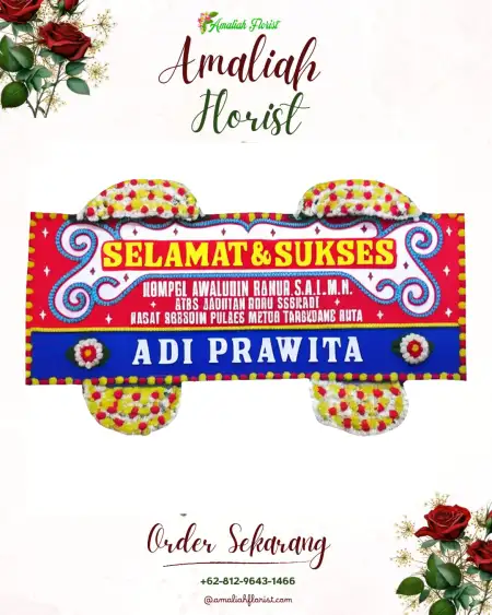Papan Bunga Ucapan Selamat Astana Mukti